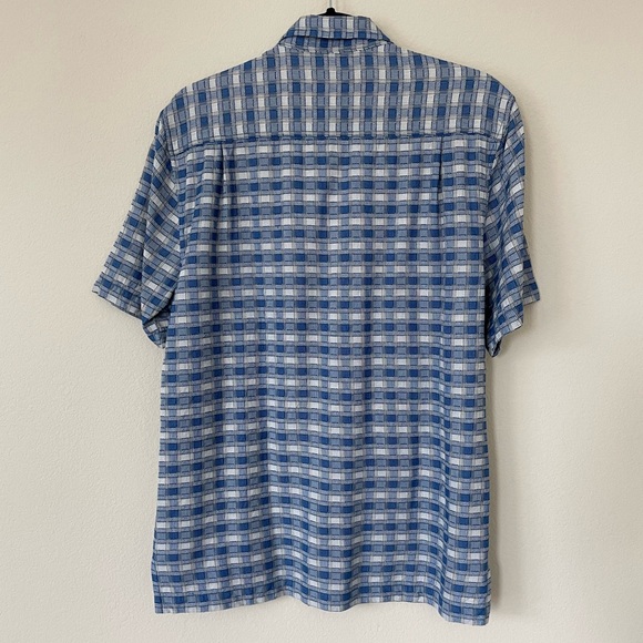 Tommy Bahama Checkered Short Sleeve Button Up - Picture 6 of 6